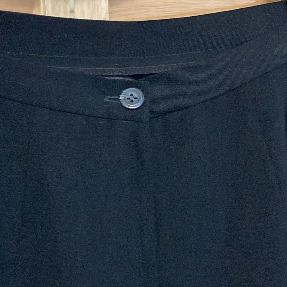 Womens size 14P Villager long black pencil skirt womens 14 Petite lined NWT - Image 3