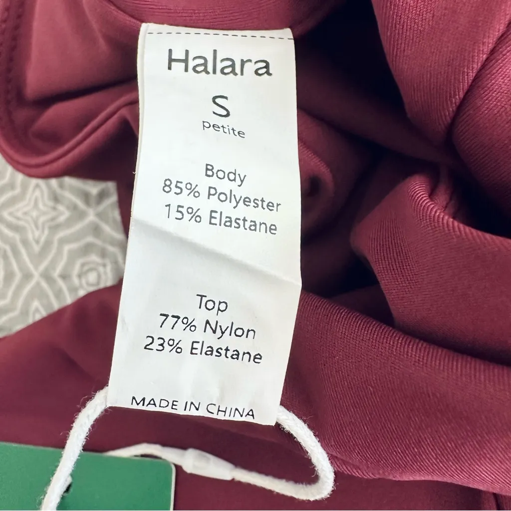 New! HALARA Breezeful Backless Side Invisible Zipper Wide Leg Jumpsuit Size SP - Image 8