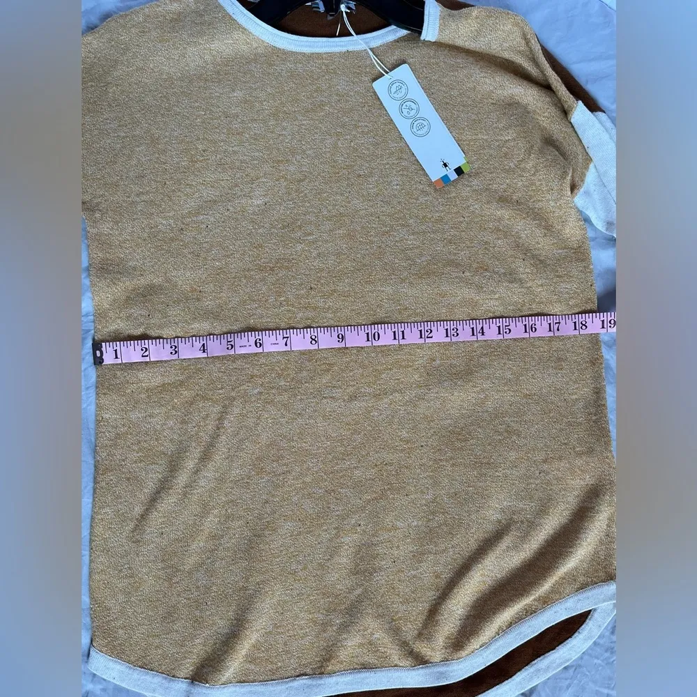 Smartwool Women's Shadow Pine Colorblock Merino Wool Sweater - Image 8