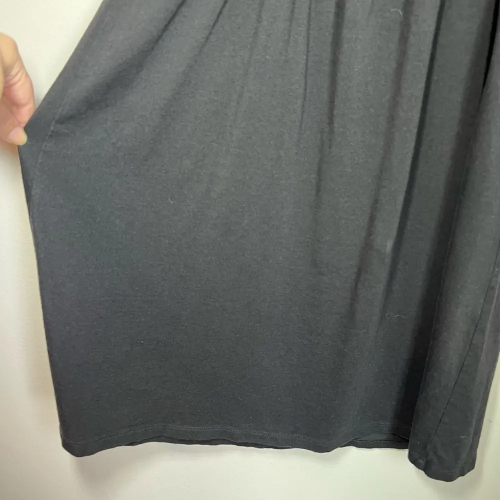 Victoria’s Secret Nightie Lingerie Slip Dress Black Lace Trim Cotton Soft Medium - Image 10