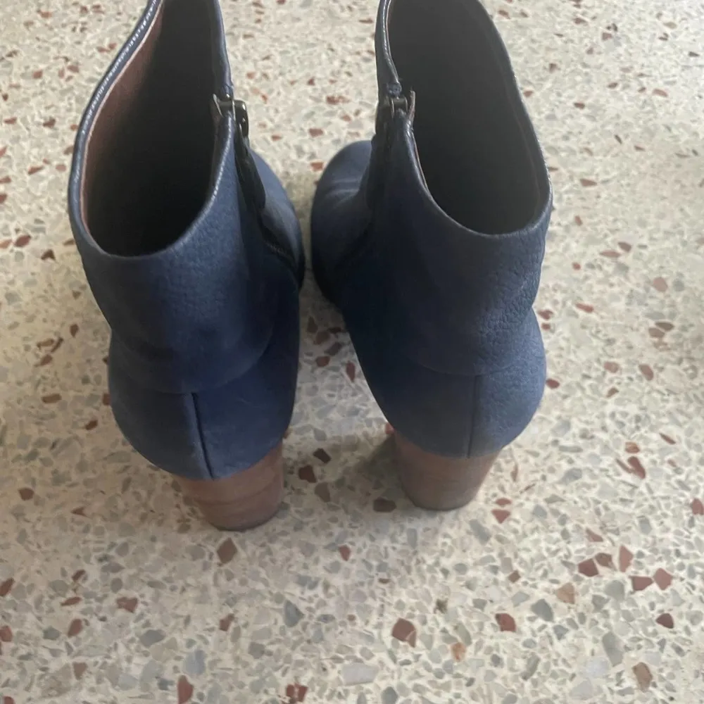 Cole Haan leather blue boots 8 - Image 3