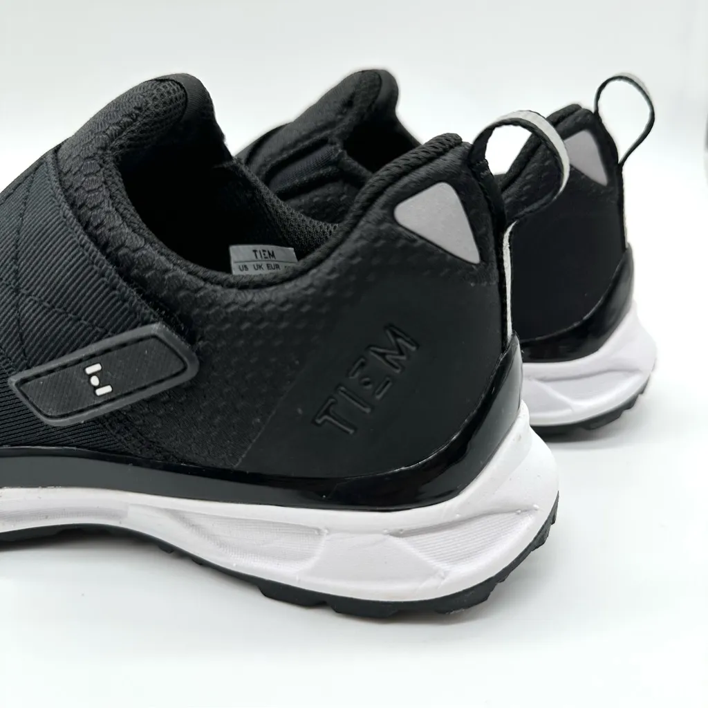 TIEM Brand New Black and White Slipstream Performance Women’s Cycling Shoes Size 6.5 - Image 10