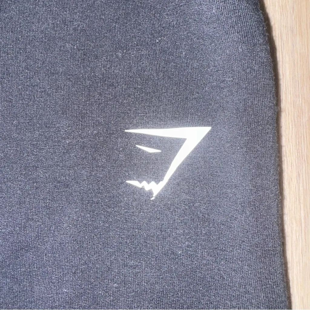 Gymshark Black High Waisted Joggers - Size Medium - Image 5