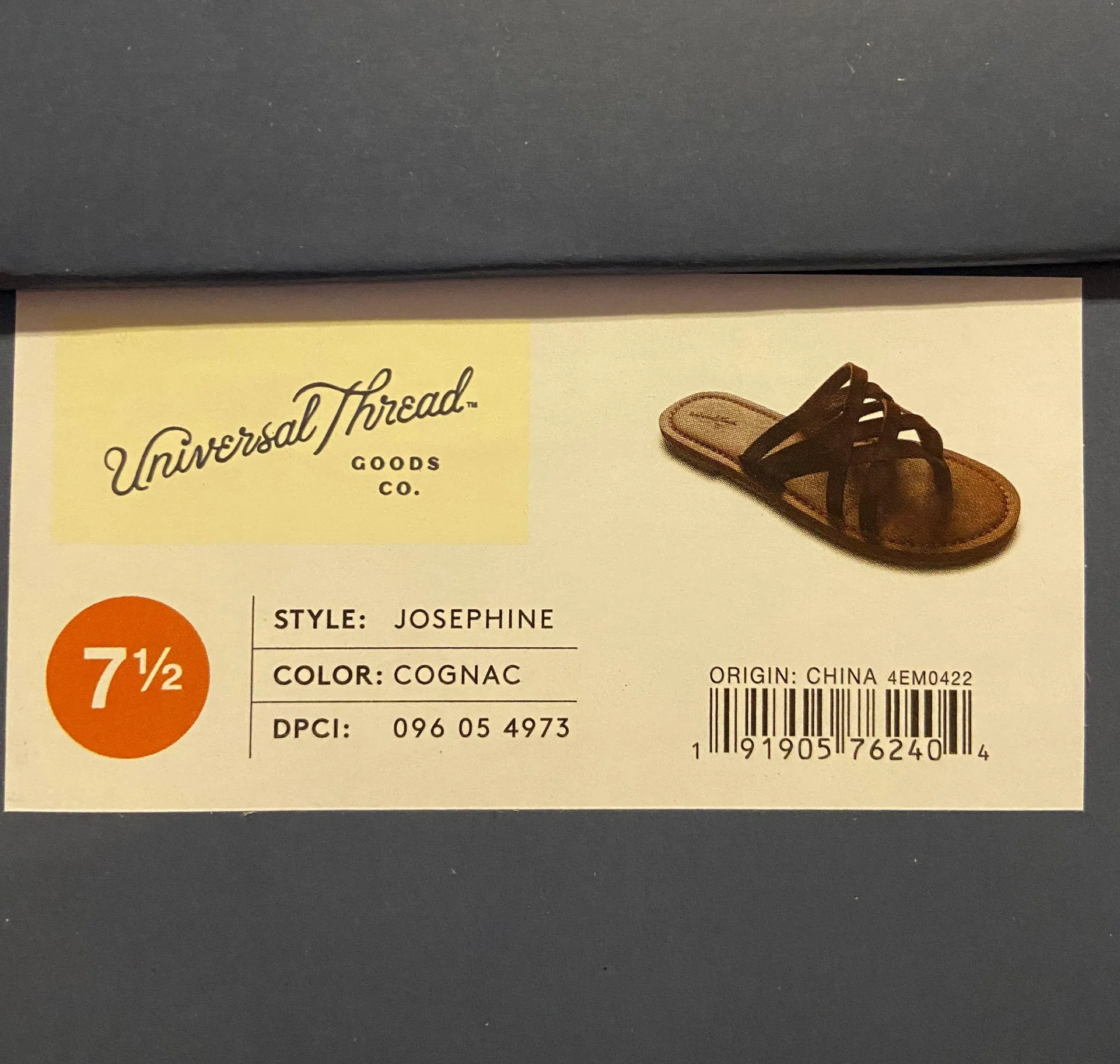 Universal Thread Multi Strap Slide Sandals - Image 5