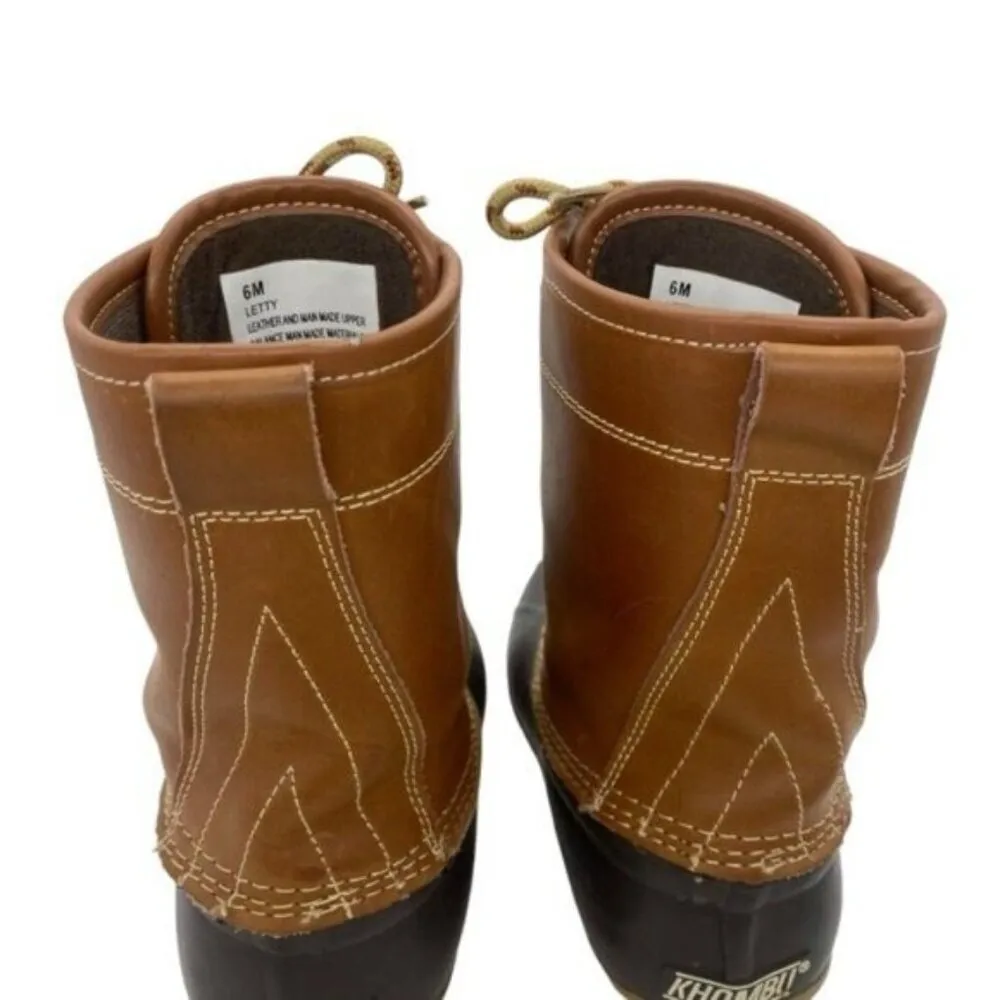 Khombu Women's Letty Leather Duck Boots Waterproof - Image 5