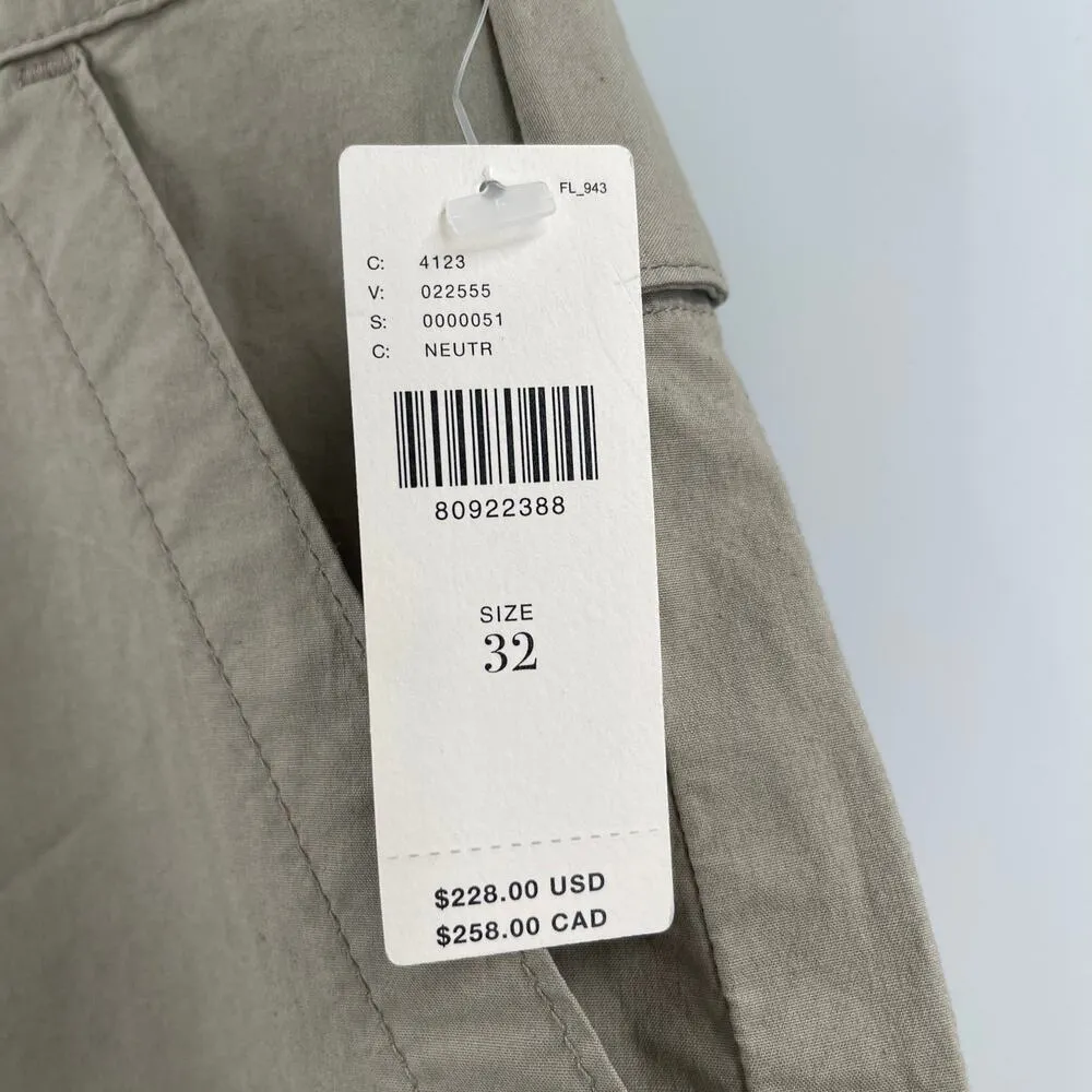 AGOLDE Daria Utility Pant Size 32 NWT x Anthropologie Drab Cotton Stretch Cargo - Image 6