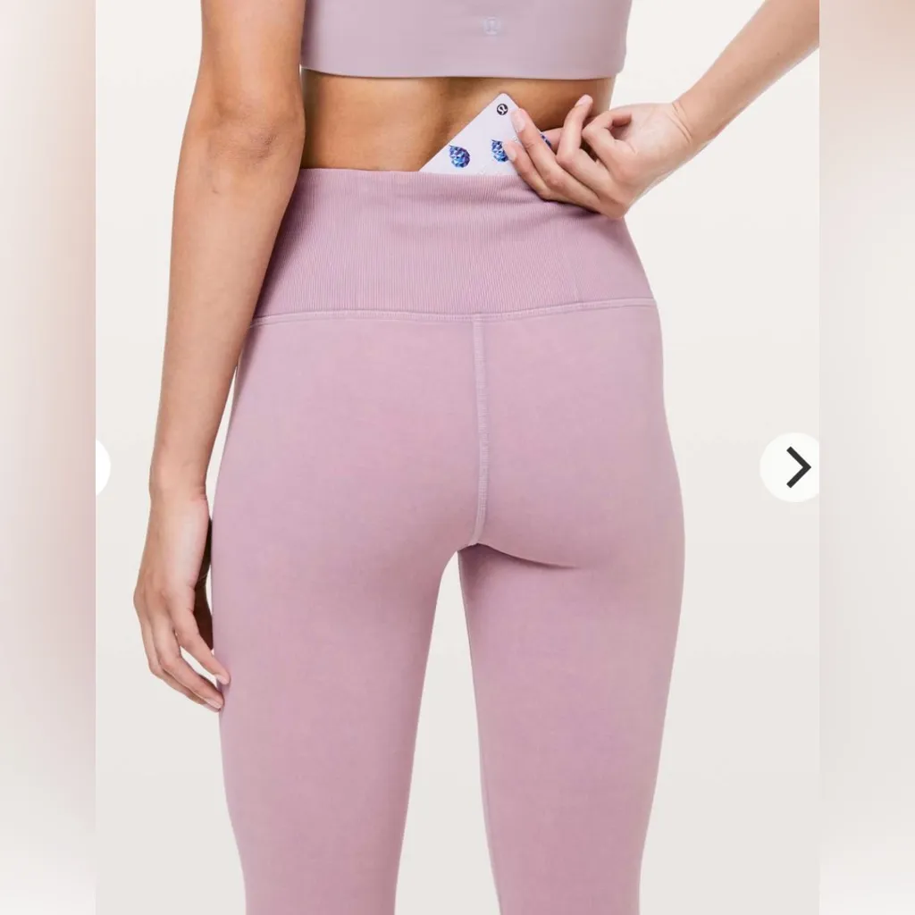 Lululemon  Wunder Under
Crop 23" *Ribbed - Image 2