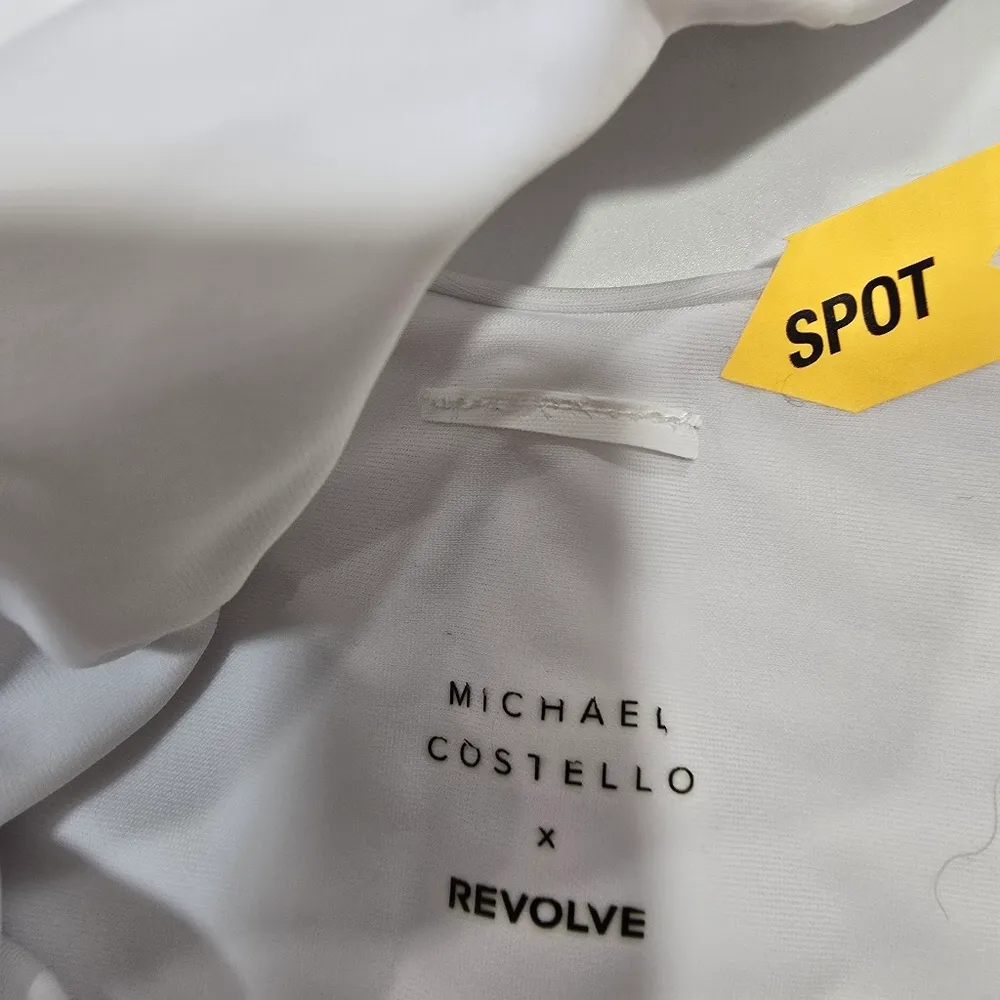 Michael Costello Shae One Piece in White - Image 9