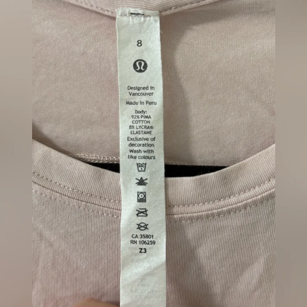 Lululemon Gather and Grow Longsleeve in Feather Pink Size 8 - Image 6