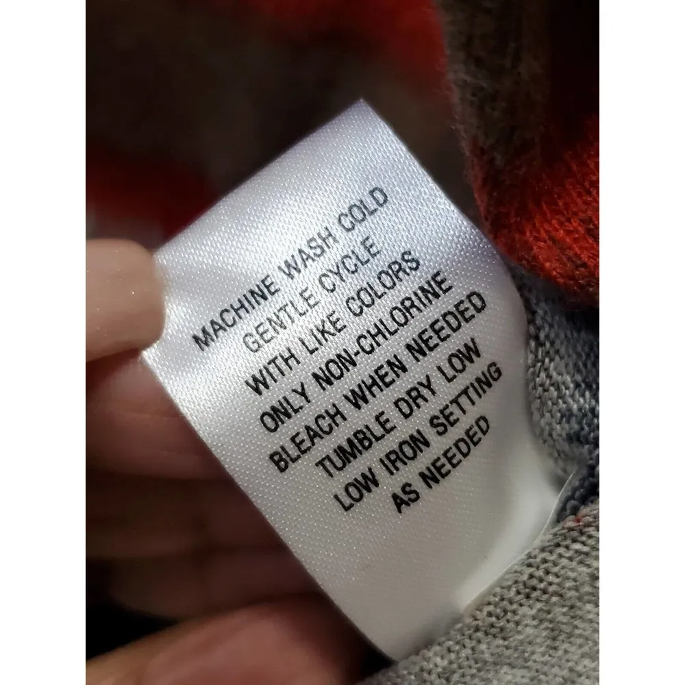 Signature Women's Multicolor Polyester Cowl Neck 3/4 Sleeve Knee Length Dress L Size L - Image 11