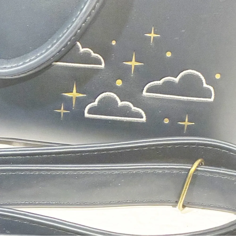 Loungefly Harry Potter Dark Blue Diagon Alley Crossbody Purse Handbag - Image 2