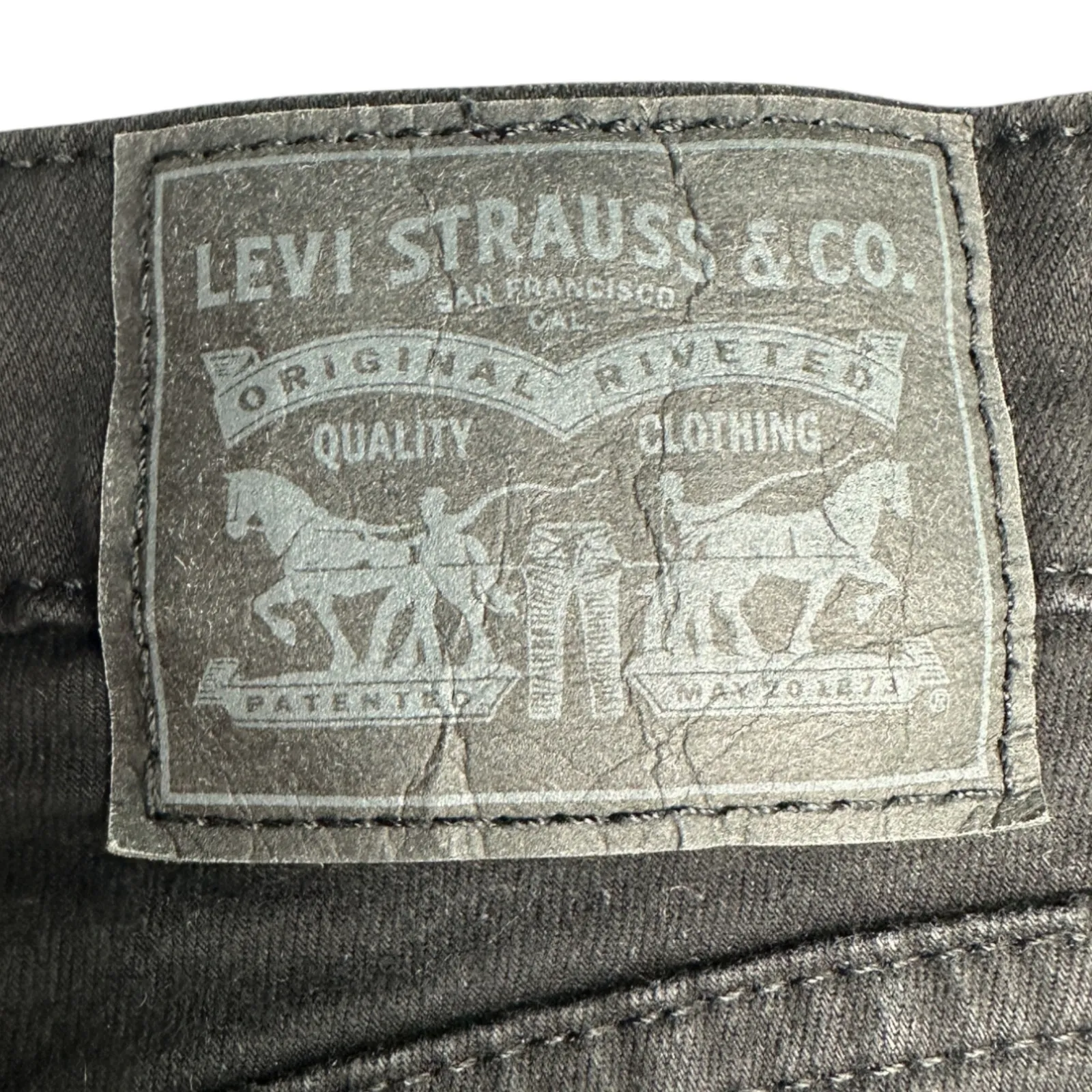 Levi's | W25 L30 | Black  725 High Rise Bootcut Jeans - Image 7