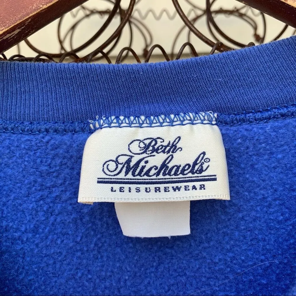 Brought To You Today Through The Miracle Caffeine sweatshirt sleep dress tunic Blue Size M - Image 4