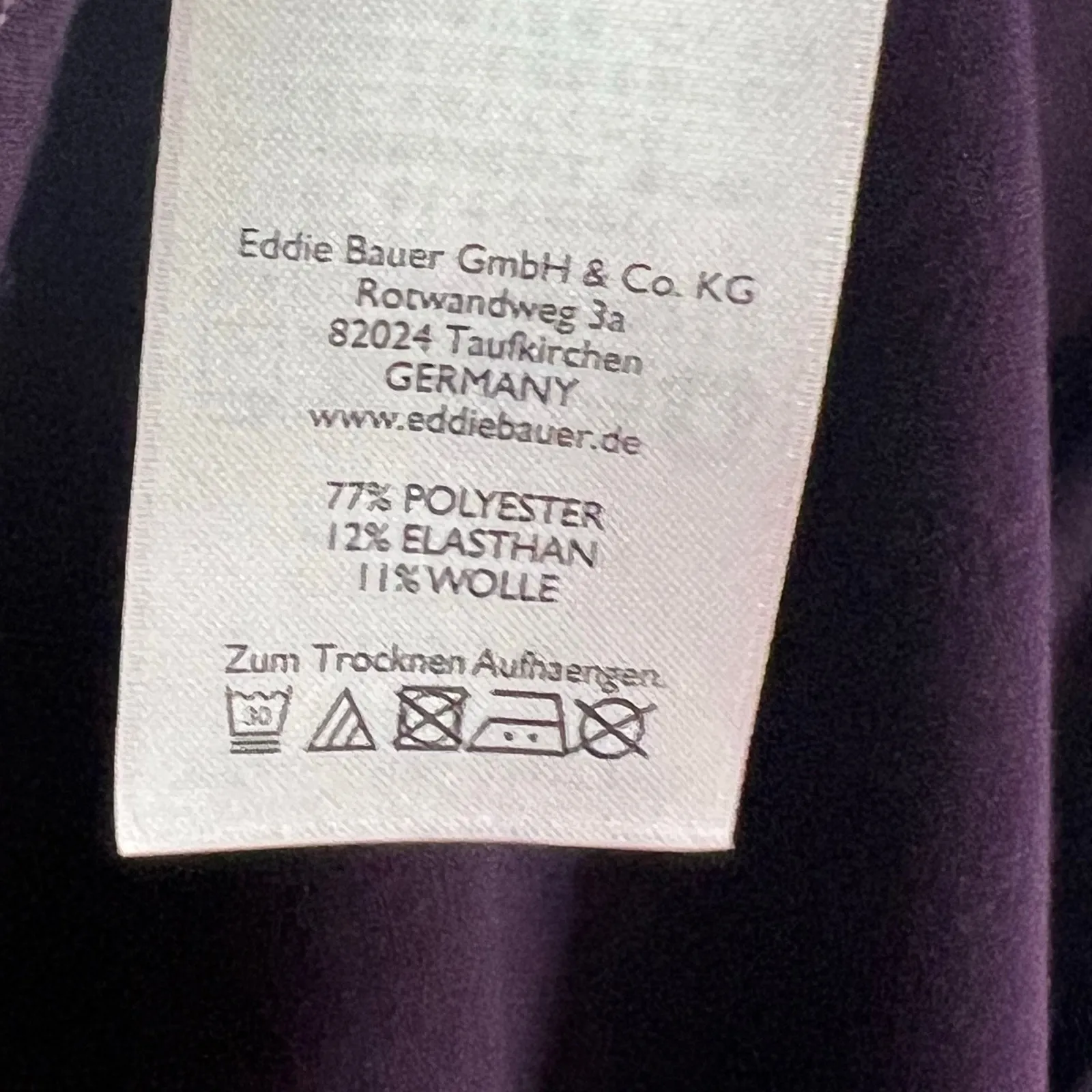 Eddie Bauer Travex Midi Dress Women S Purple Twist Knot Outdoor UPF50+ Fit Flare - Image 13