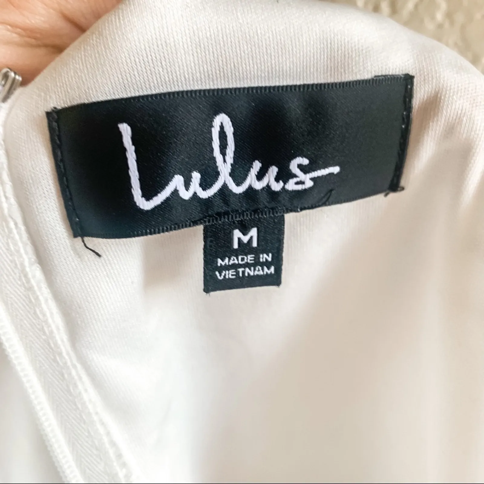 Lulus Story of Love White Lace Square Neck Bodycon Bridal Dress - Image 8