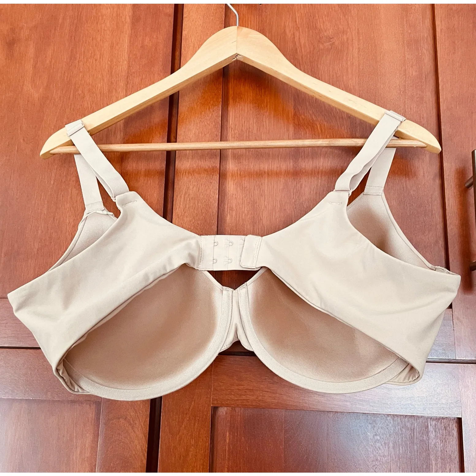 Skims Fits Everybody T-Shirt Demi Bra Clay Size 42C - Image 4