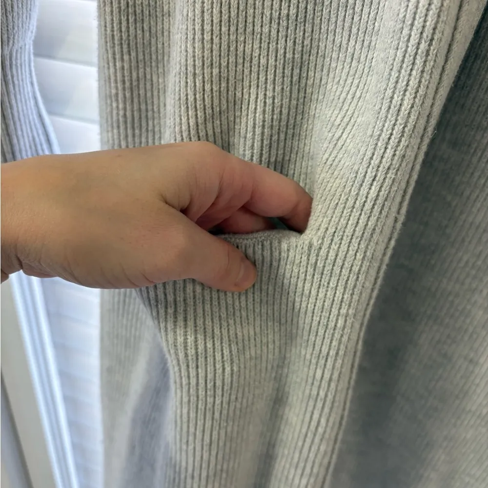 Free People Run to You Duster Cardigan- Grey - Image 3