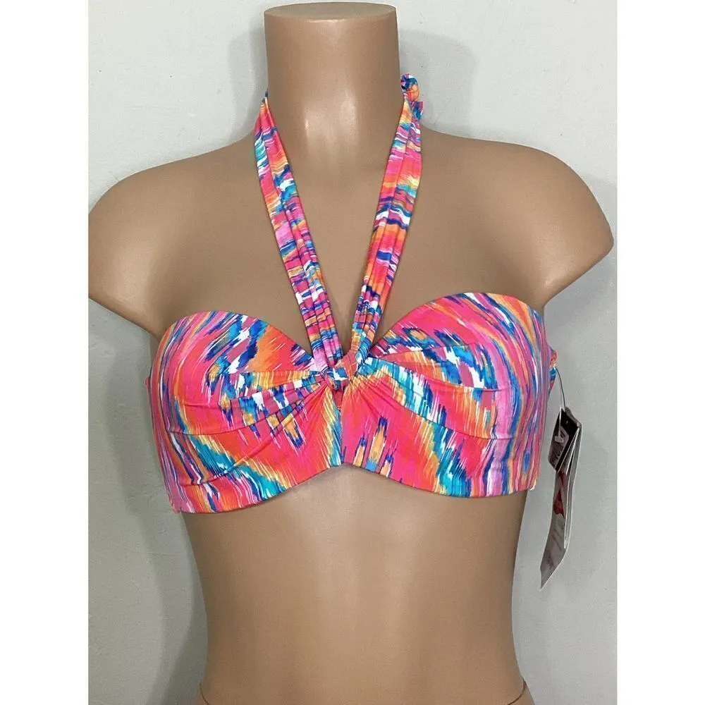 COCO REEF FIVE WAY BRA SIZED UNDERWIRE BIKINI TOP. 32/34D - Image 8