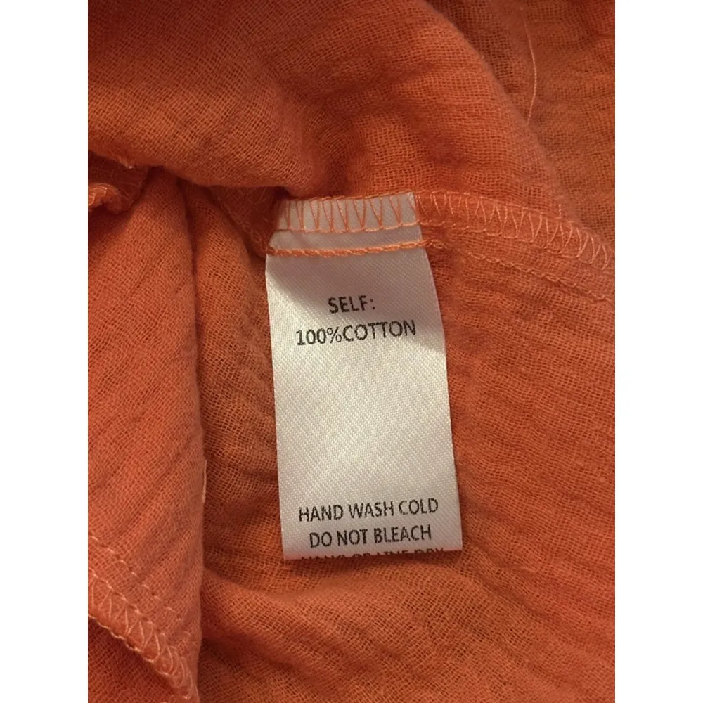 Easel Medium NWT Tangerine Know It Romper - Image 15