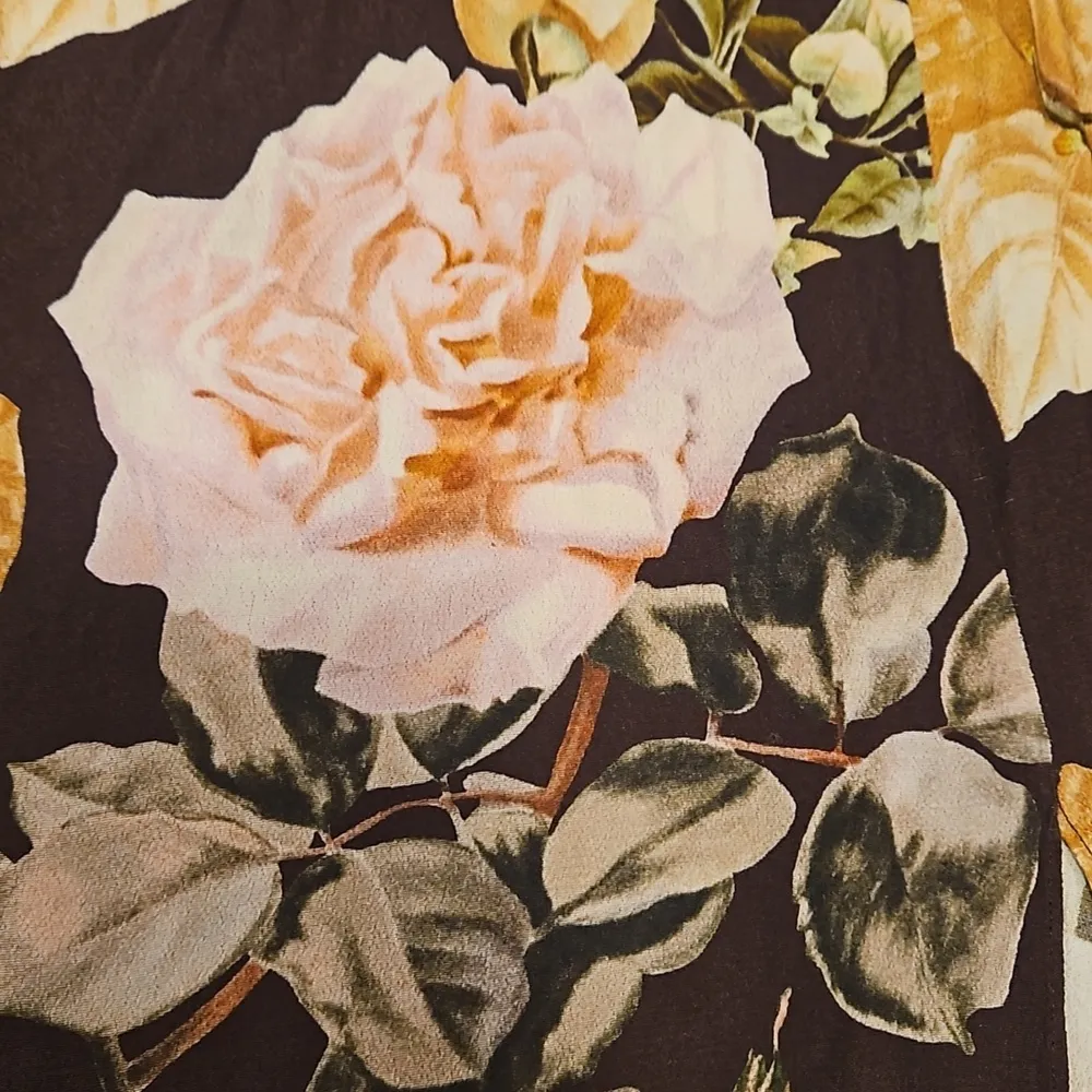 💕FAVORITE DAUGHTER💕 Long Sleeve Vibeyard Dress ~ Buganvilias Floral Print NWT - Image 6