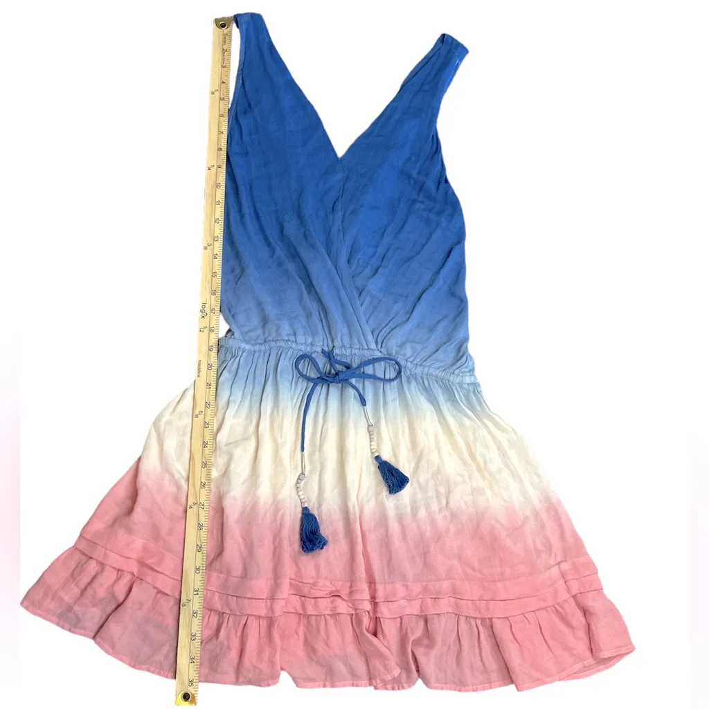 On the Road Women’s Classic Colorful Ombré A-Line Bohemian Dress Size Large - Image 8