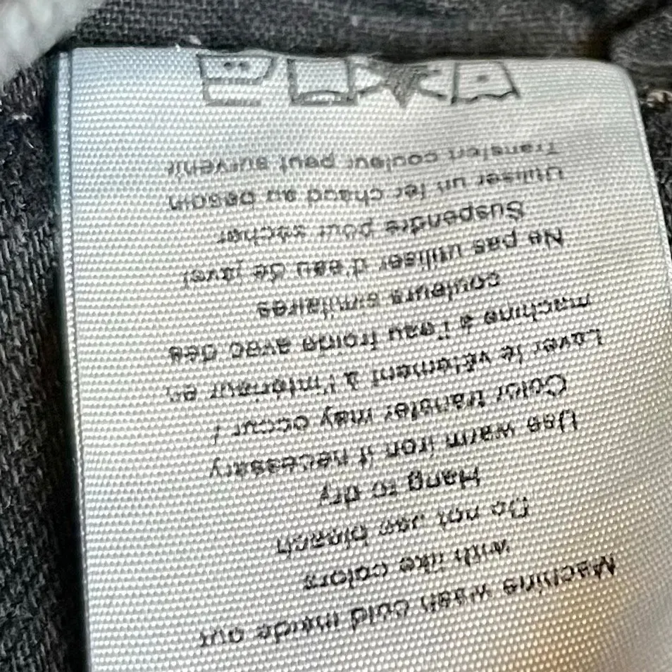 Rag & Bone Dre Low-Rise Ankle Slim Boyfriend Jeans in Stone Black 27 - Image 9