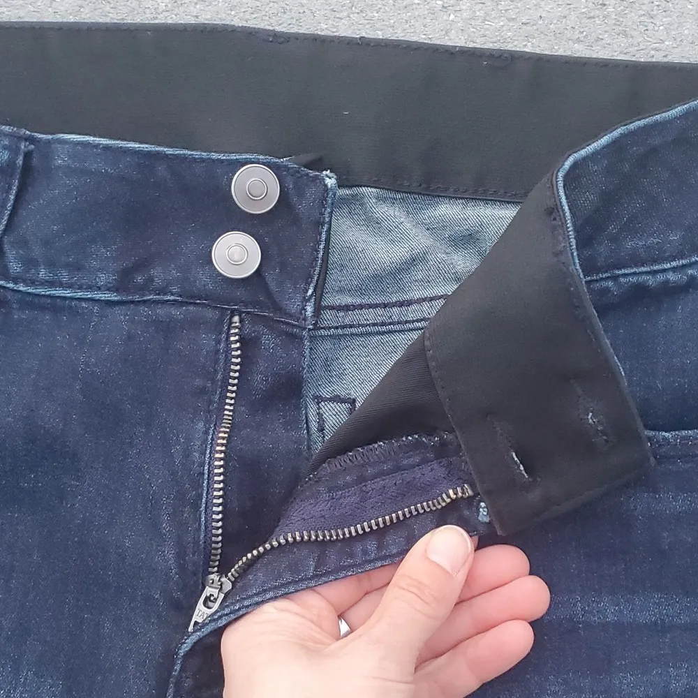 Venezia by Lane Bryant Elastic Waist Flare Jeans - Image 4