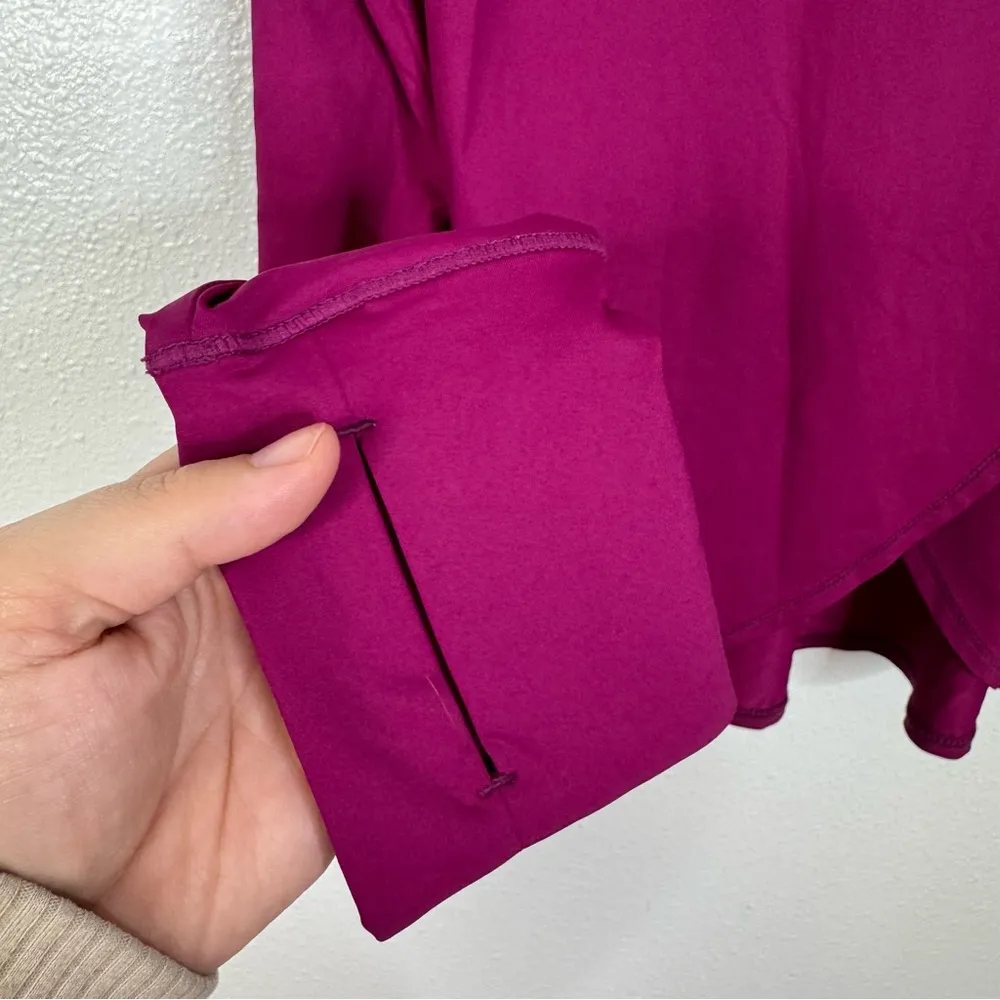 Athleta Sunlover UPF Tulip Back Long Sleeve Top Size Small - Image 3