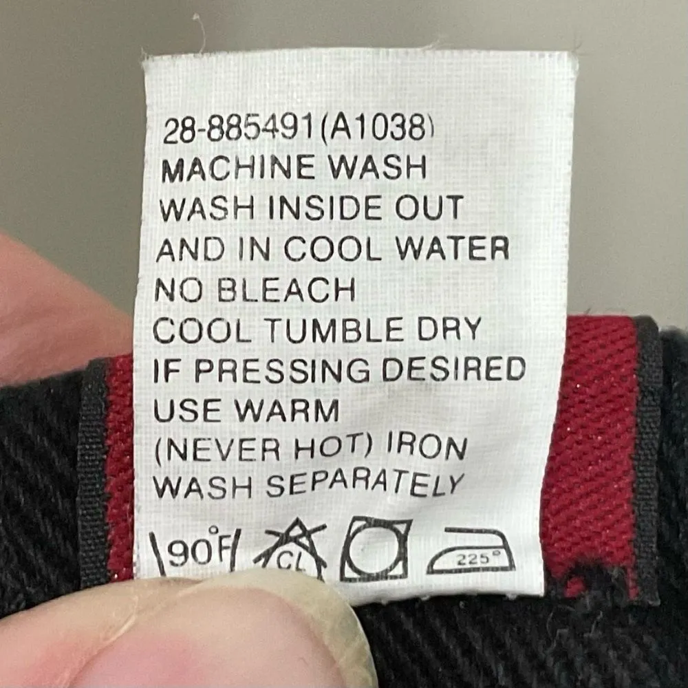 Vintage Lawman Black Jeans Sz 13/14 Western High Rise Relaxed Fit Cowgirl - Image 5