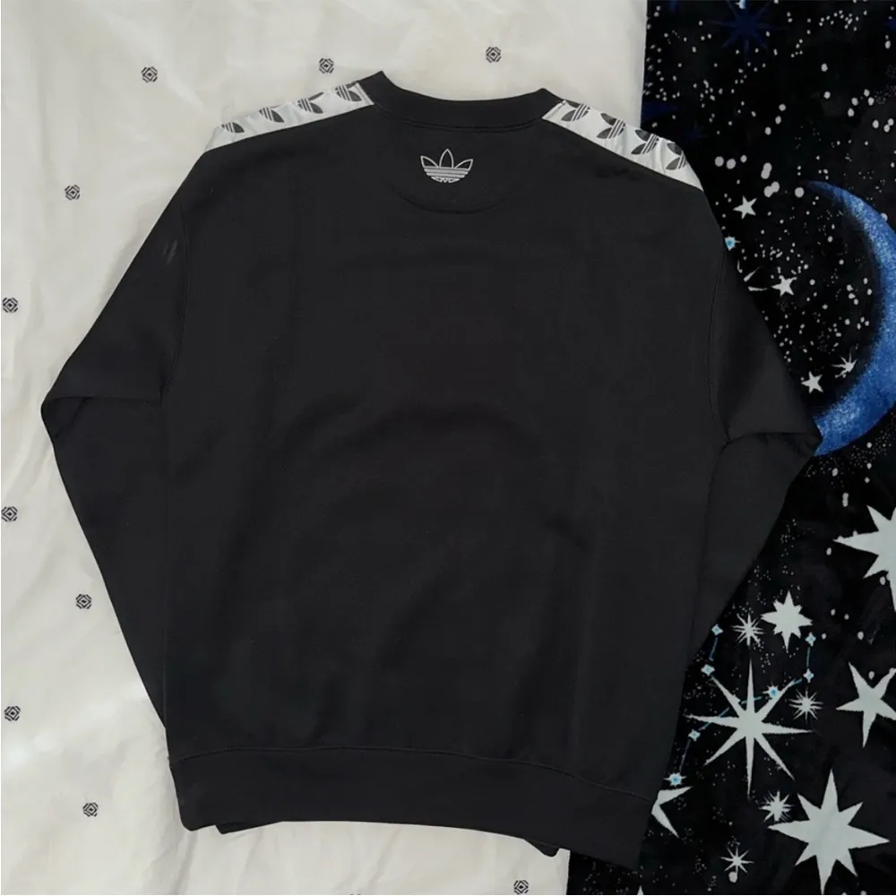 Adidas Originals Taped Crewneck Sweatshirt - Image 2
