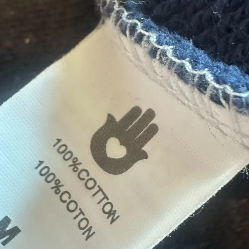 Spiritual Gangster Canyon Cotton Sweatshirt Color Block Pullover Sweater Medium - Image 12