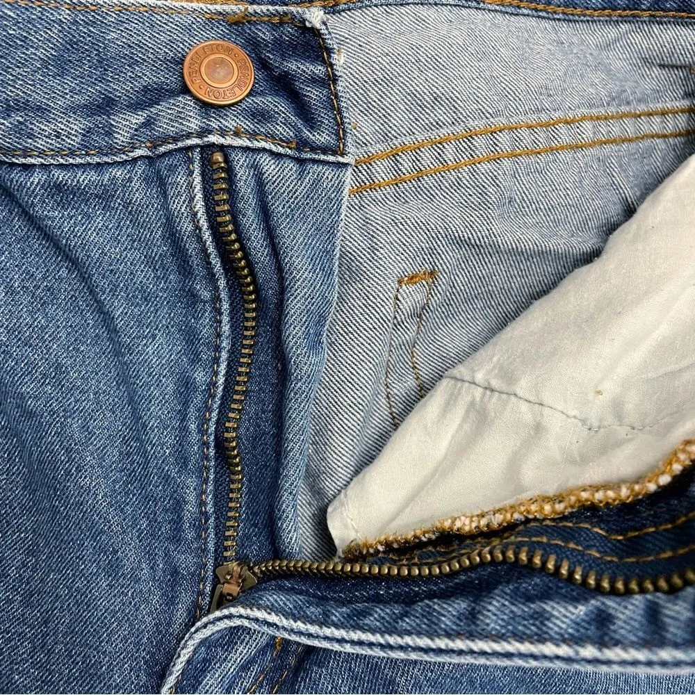 Vintage Pendleton Women's Jeans Size 4 Medium Indigo Rigid High Rise Mom Jean - Image 8