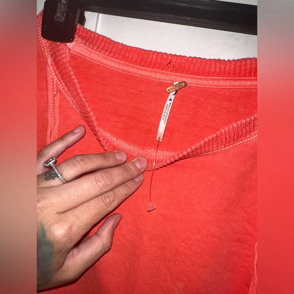 NWOT Free People T-shirt Table For Two - Image 5