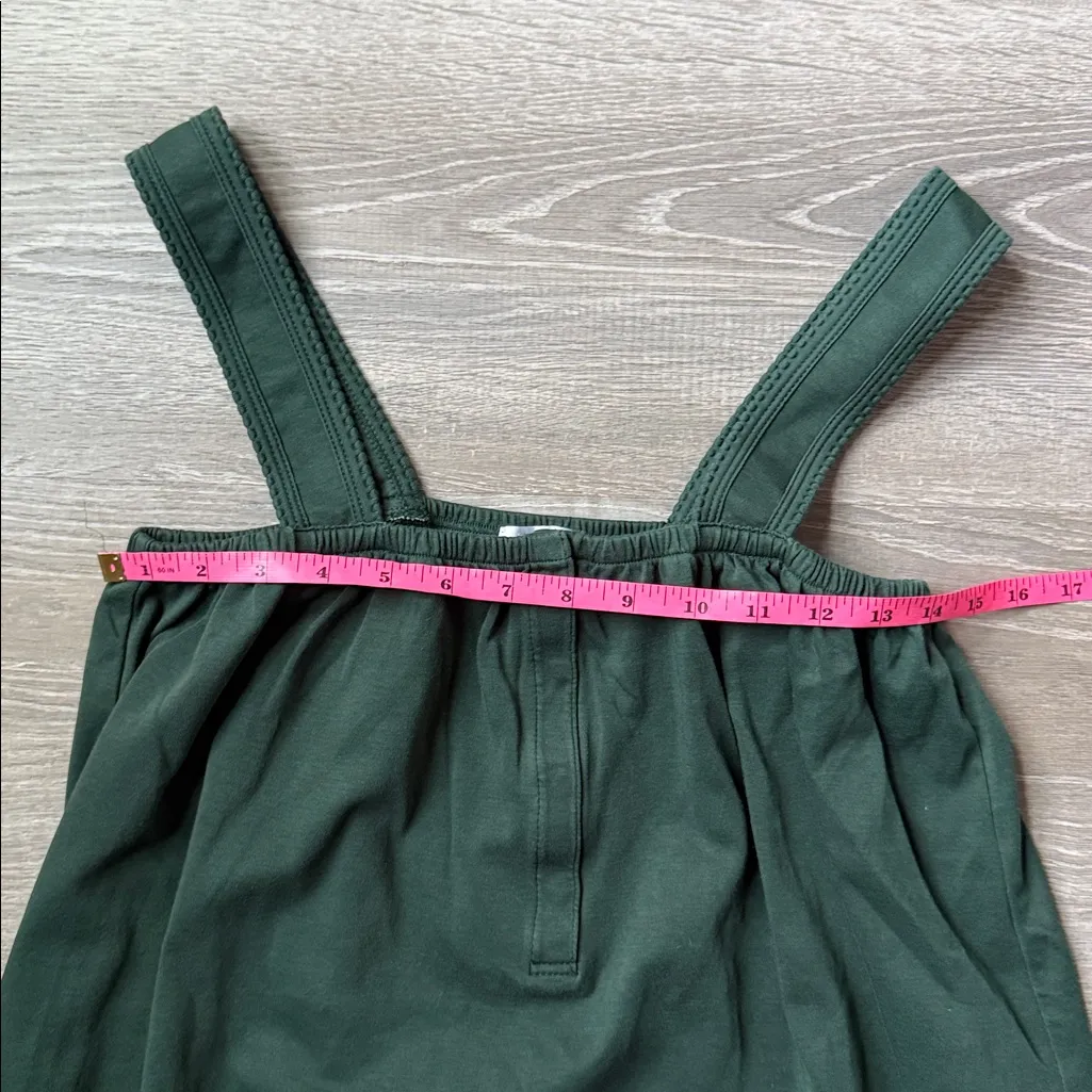 Lake Pima cotton pajama dress Small Green - Image 7