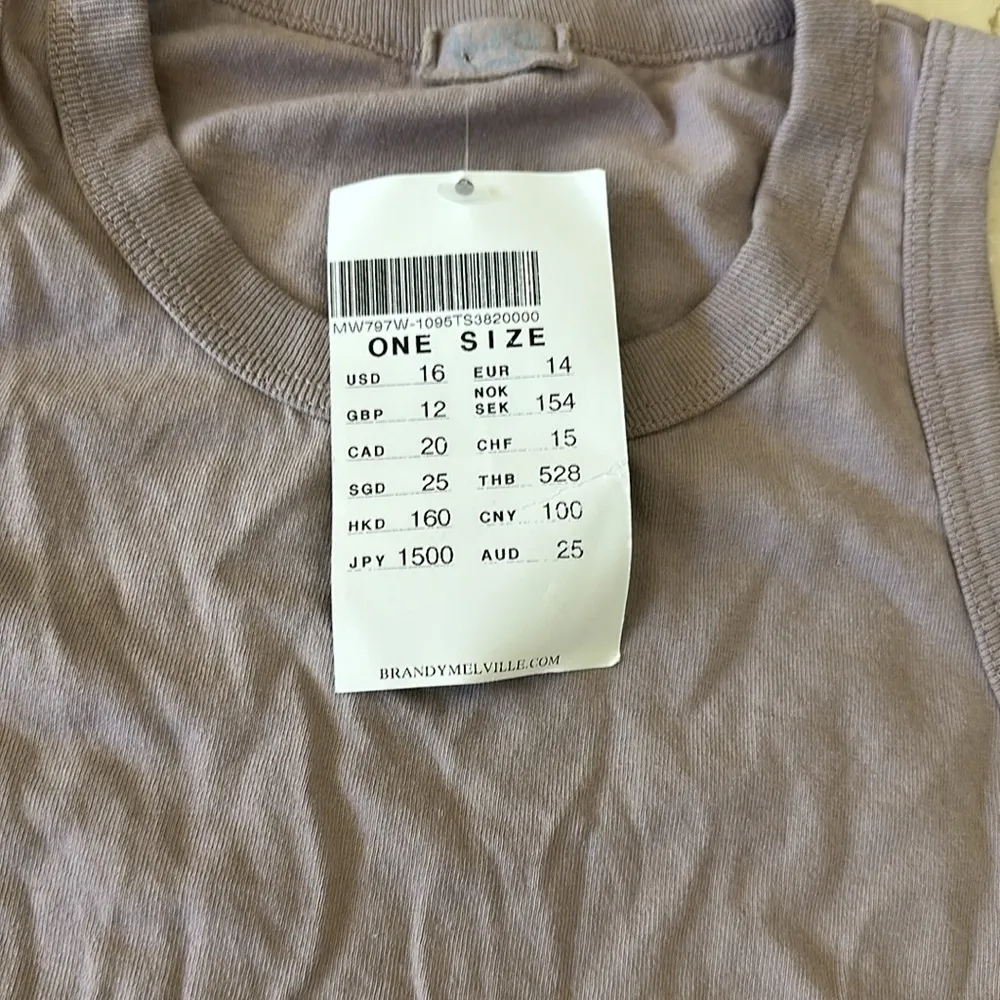 NWT Brandy Melville Cropped Tank - Image 2