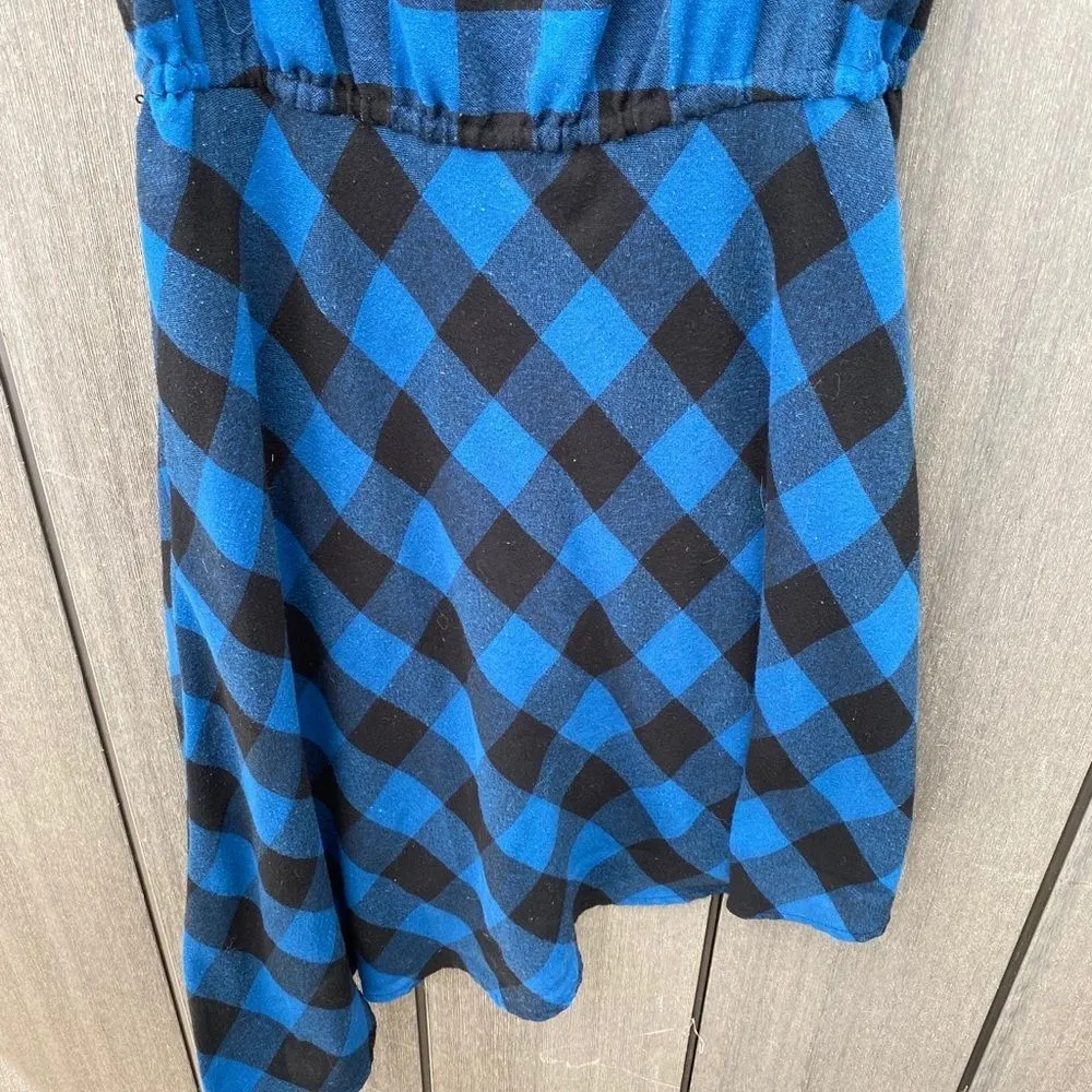 Trouve Buffalo Check Dress‎ Black Size XS - Image 11