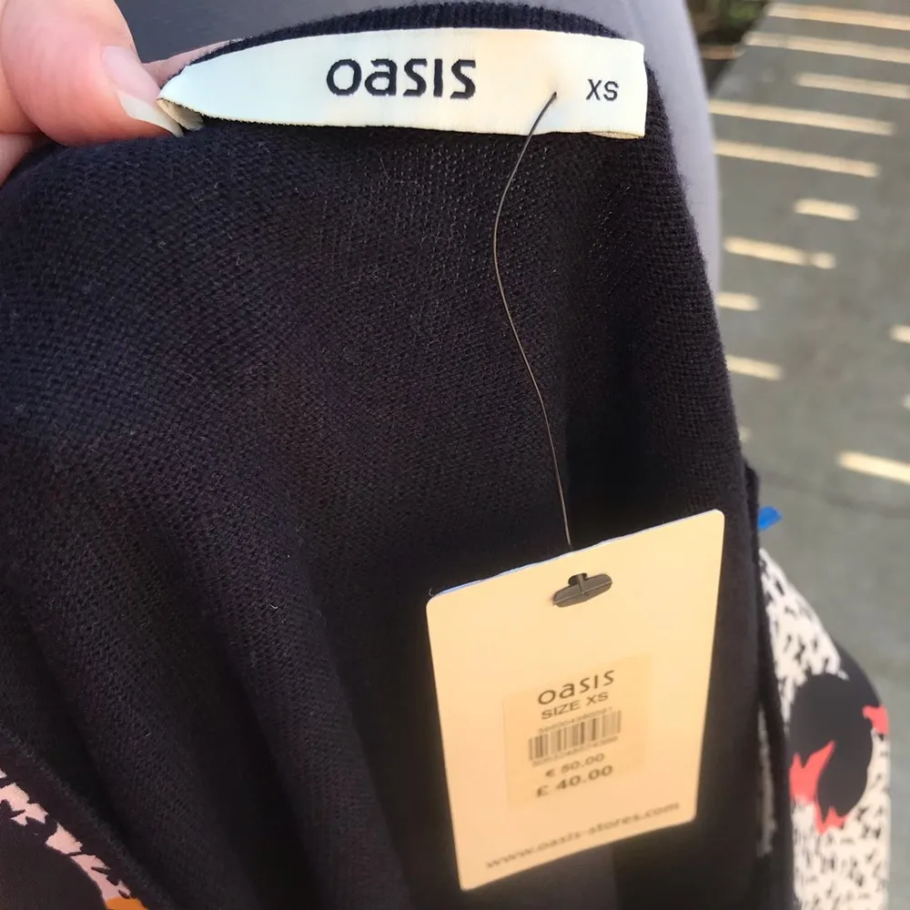 Oasis Butterfly Knit Long Sleeve Dress - Image 6