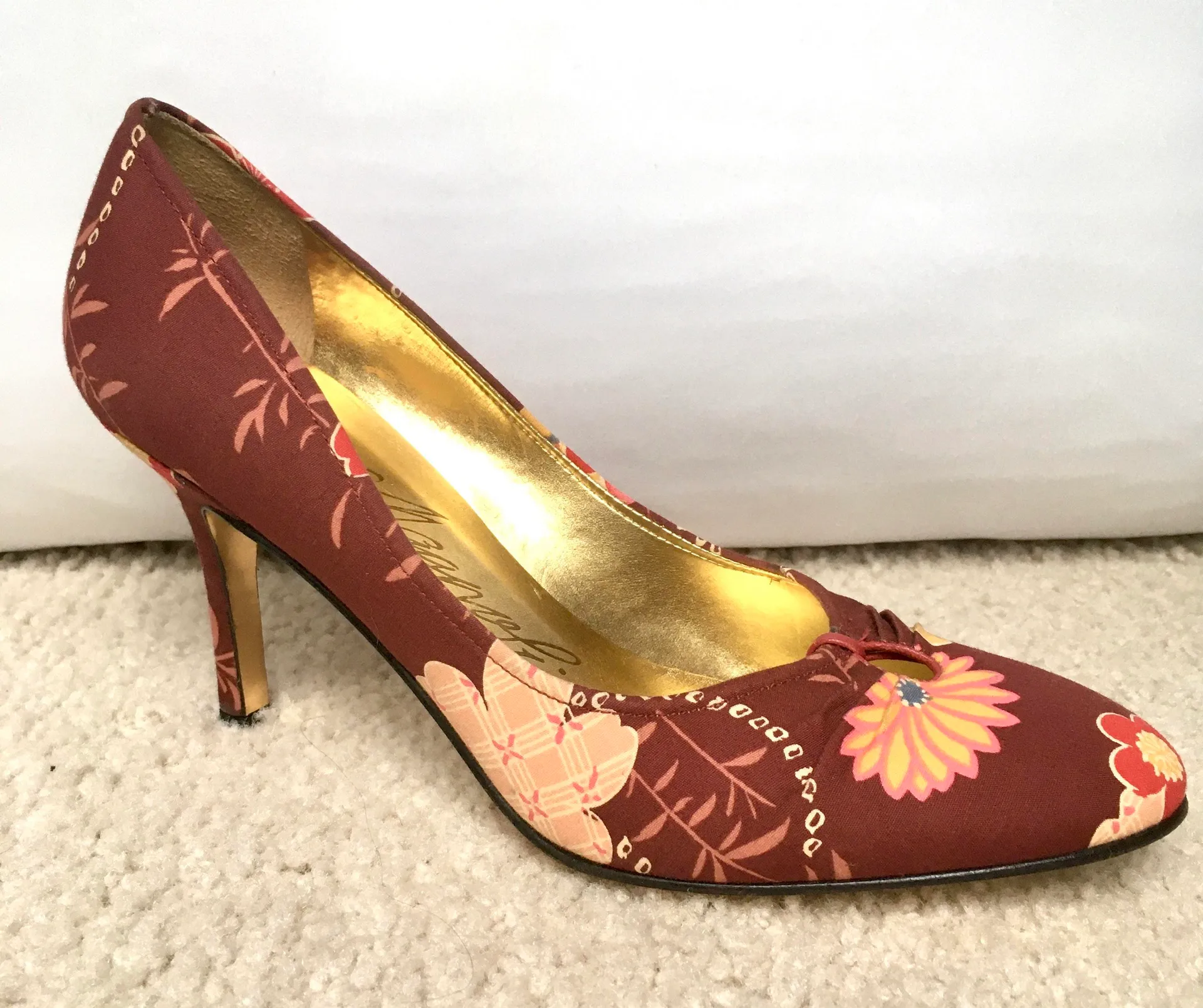Magnolia Floral Print Pumps Size 9.5 - Image 3