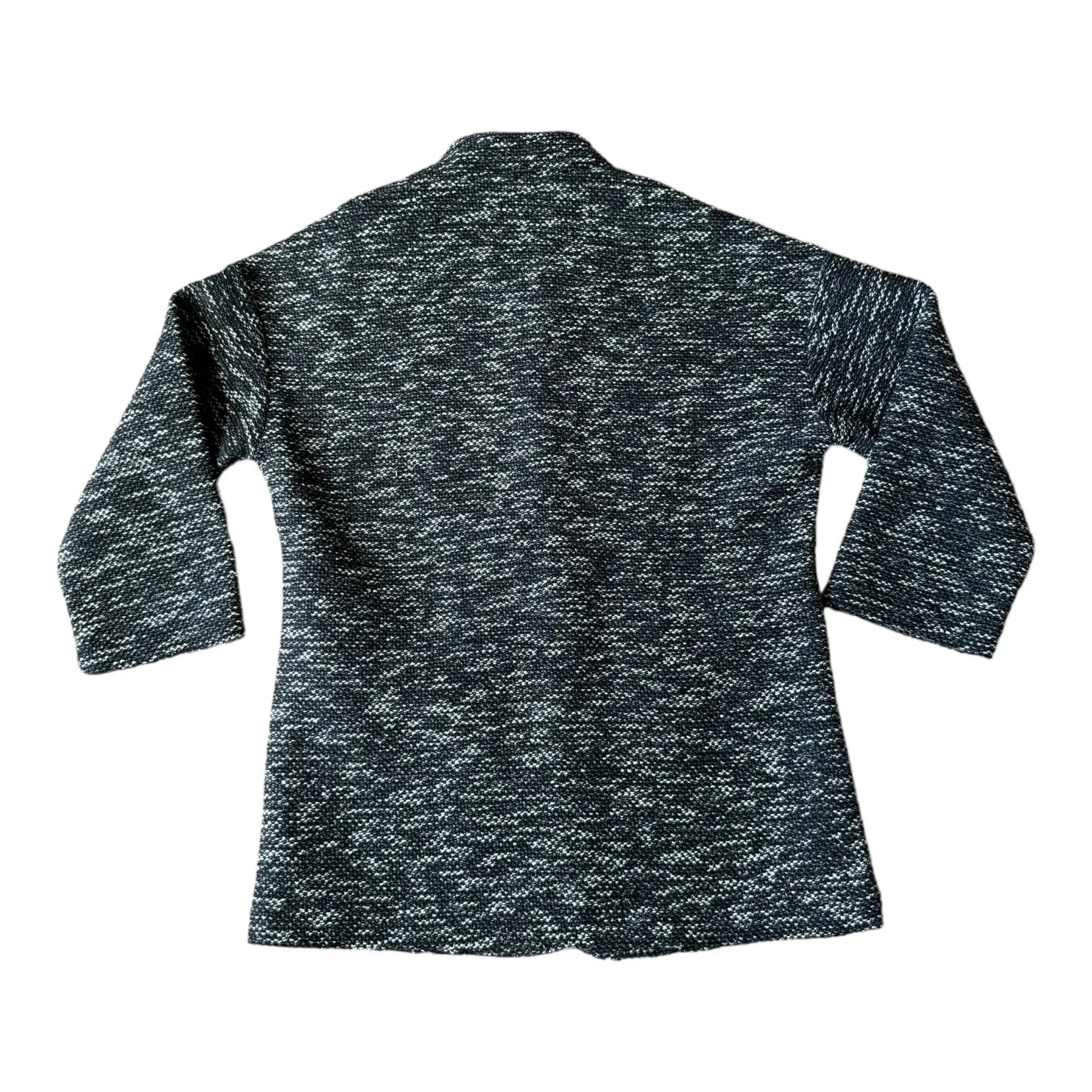 NWT Anthropologie Elevenses Black Motif Minka one button pockets Jacket medium - Image 4