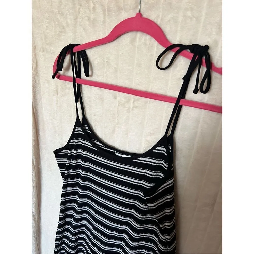Arizona Jean Co Black & White Striped Dress Woman’s Size XL - Image 3
