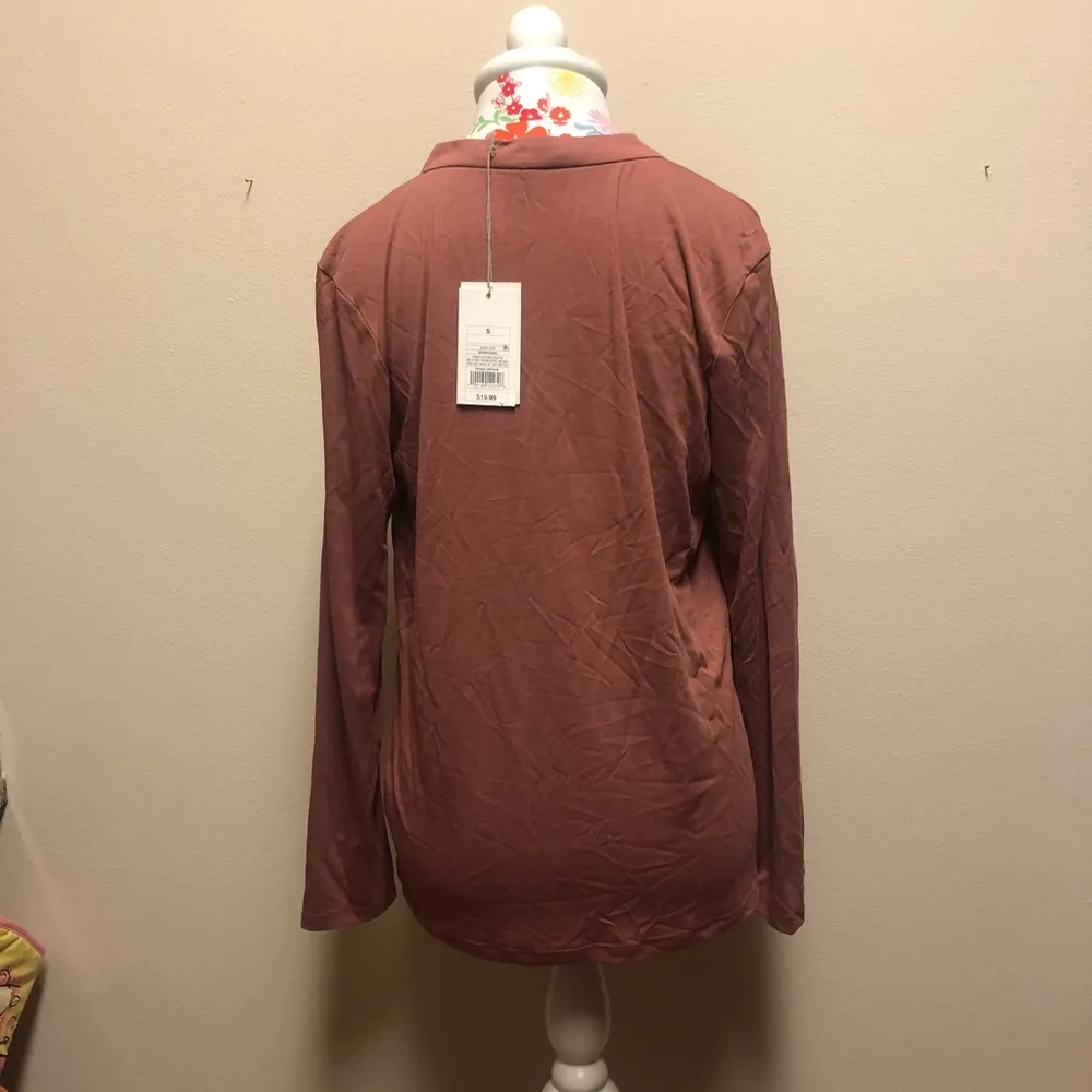 NWT Muted Rose Top - Image 3