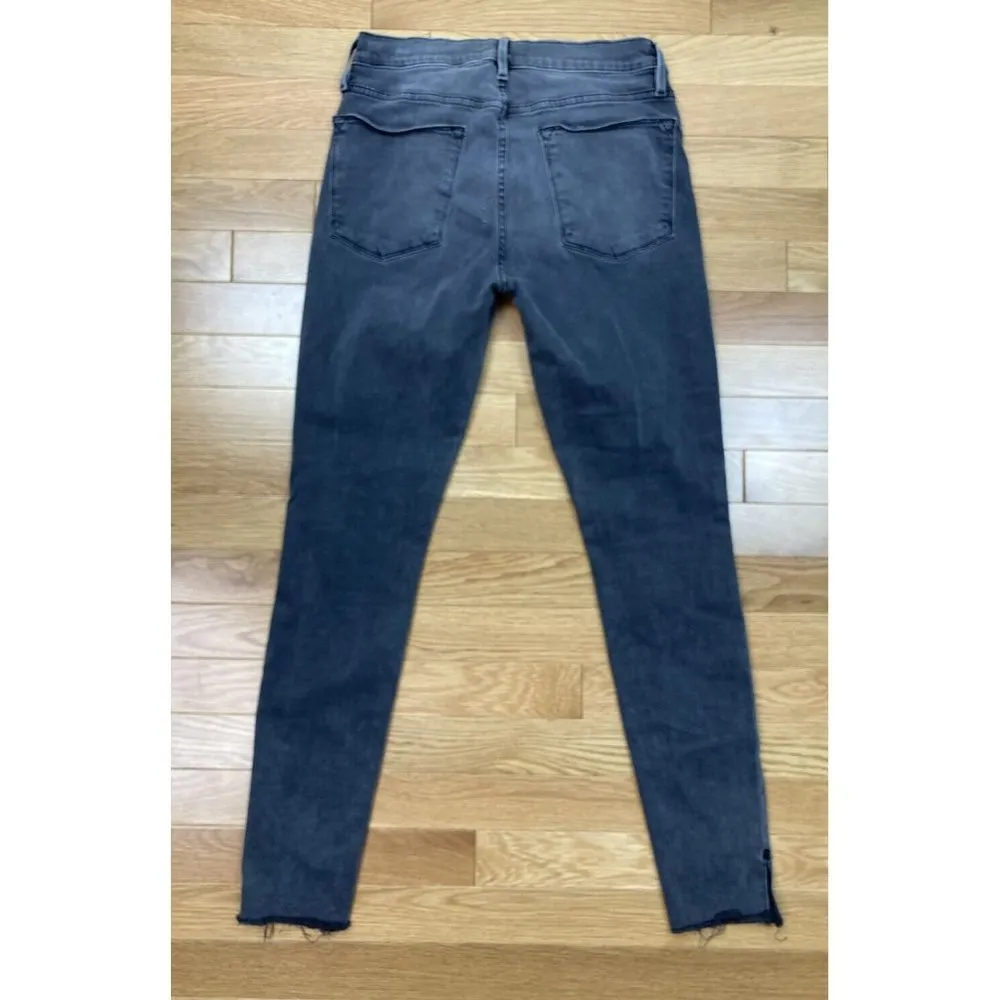 Frame Denim Le High Skinny Jeans Womens 28 Grey LHSKREV208 Dartmouth - Image 9