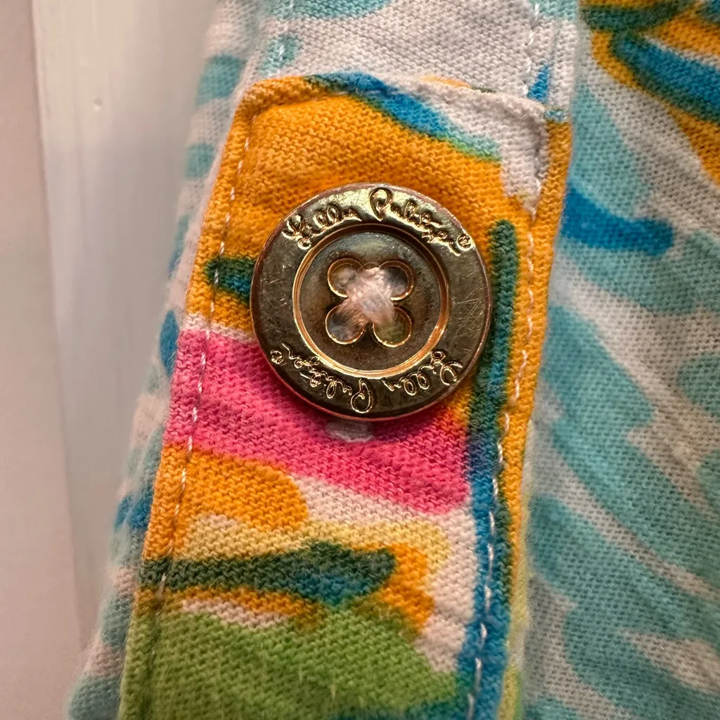 Lilly Pulitzer Camie Dress U Gotta Regatta Sailboat Print Pullover Size XS - Image 7