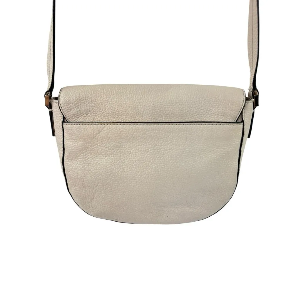 *Kate Spade Spencer Court Lavinia Ivory Crossbody Purse Leather Quiet Luxury - Image 5