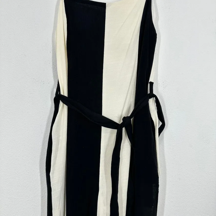 Blu Pepper Women's Size Medium Colorblock Wide Leg‎ Jumpsuit Lightweight Casual - Image 6