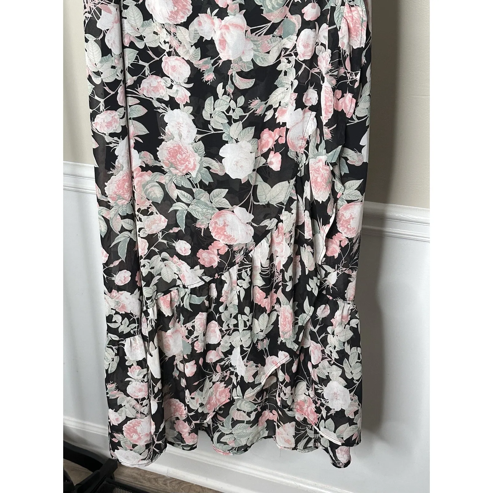 Soho New York And Company Floral Skirt Sz XL - Image 2