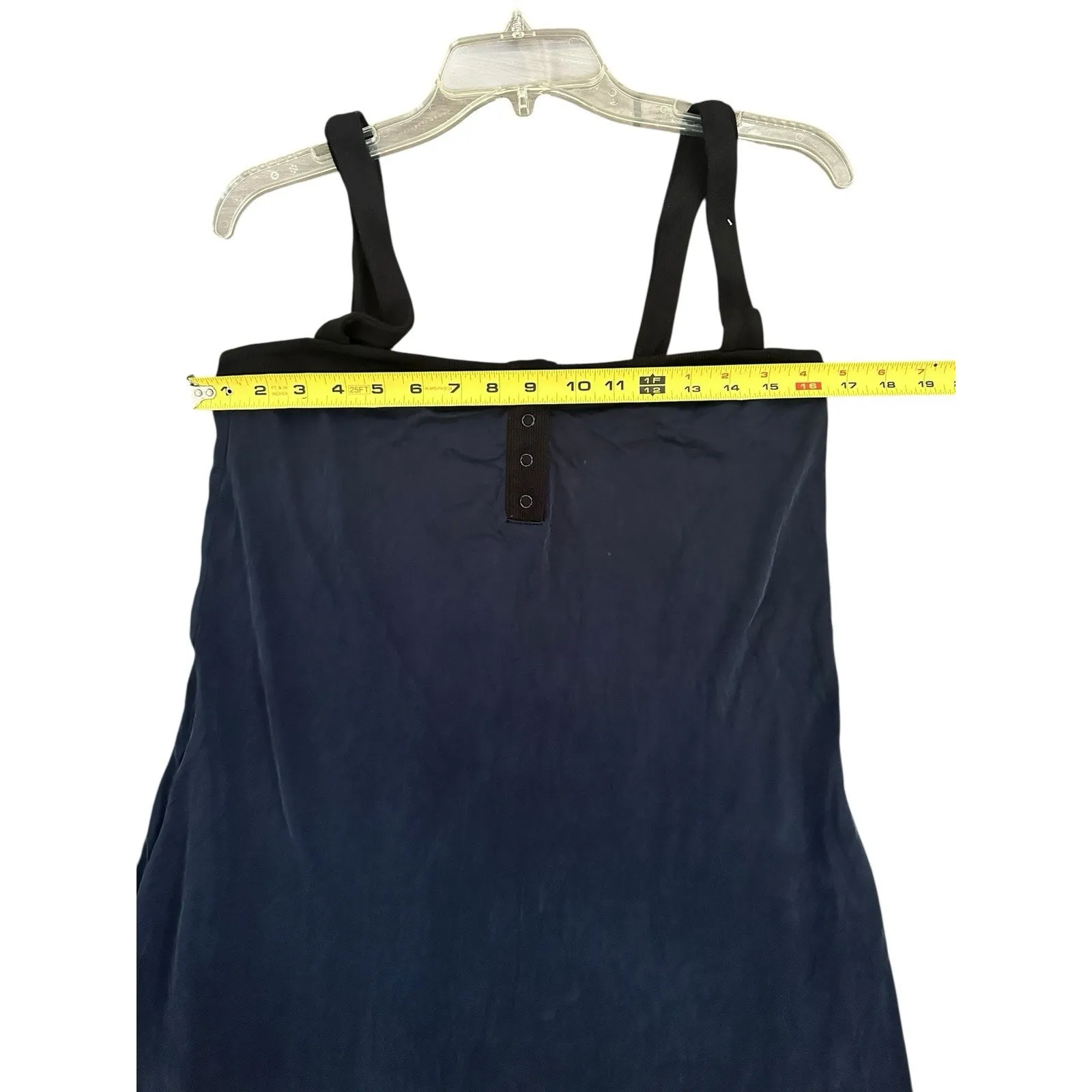 Summersalt 24/7 lounge navy black jumpsuit Medium - Image 4