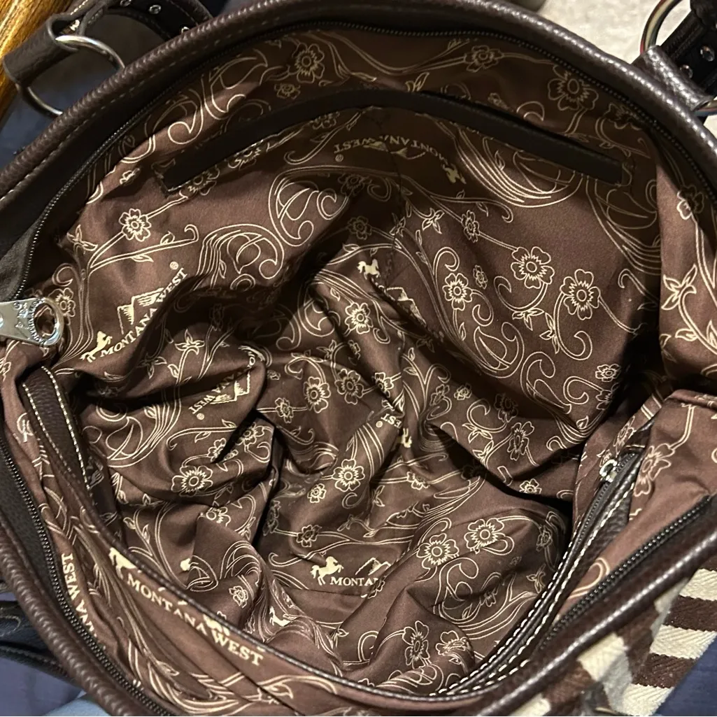 Montana West Aztec Print Tote Bag - Image 10