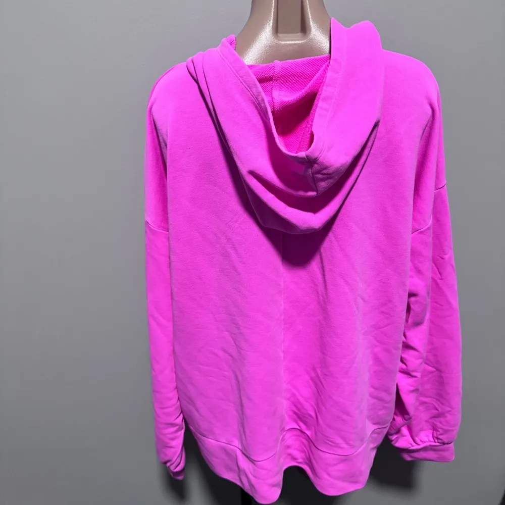 LIVI Lane Bryant Breast Cancer Ribbon Hoodie Pullover 18/20 Pink - Image 5