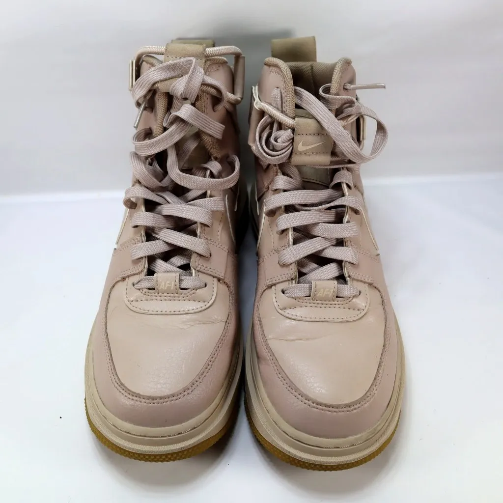 Womens Nike Air Force 1 Utility Fossil Stone 2.0 Trail Boot Snow DC3584 200 Sz 8 - Image 2